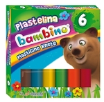 PLASTELINA 6 KOL. BAMBINO [ST.MAJ]      